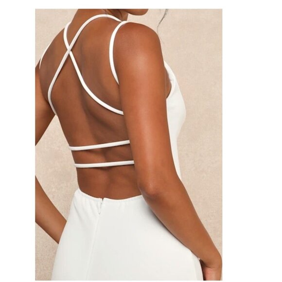 Lulu's Elegant White Maxi Dress - Picture 4 of 5